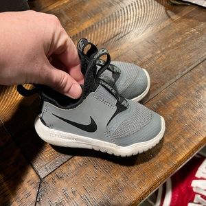 Toddler Nike flex runner. Still a lot of life left in this awesome shoes!